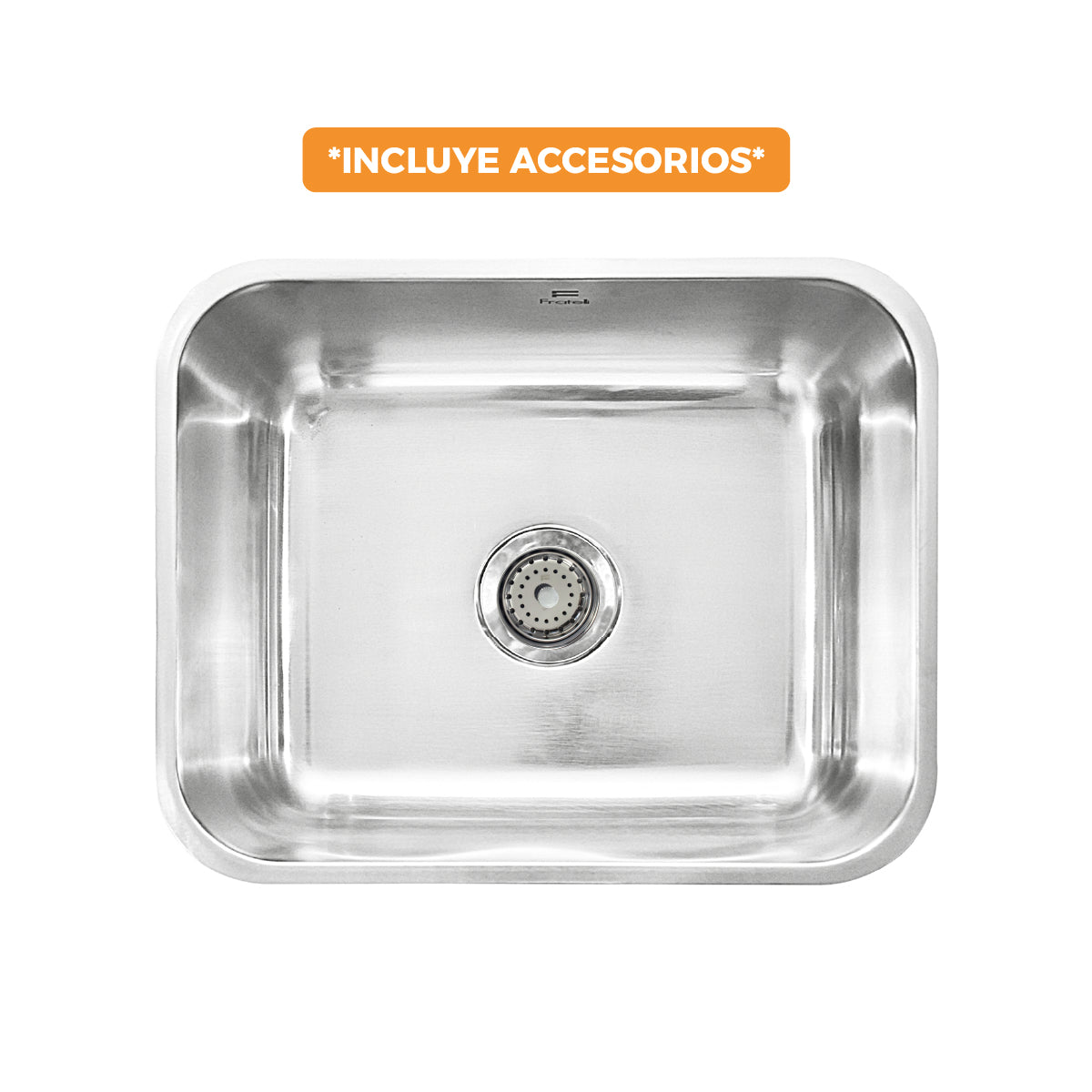 Lavadero P/ Marmol Stainless Ft - 44X39 - Fratelli - (Nuevo)